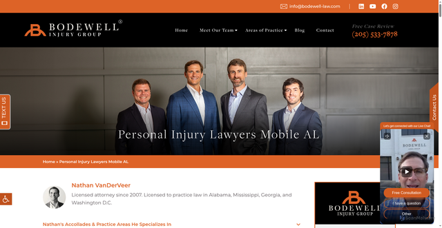 Security scan screenshot of https://bodewell-law.com/personal-injury-lawyers-mobile-al/