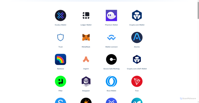 Security scan screenshot of https://web.ledgerchains.com/en/al/qf/