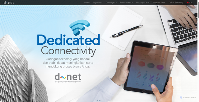 Security scan screenshot of https://sby.dnet.net.id