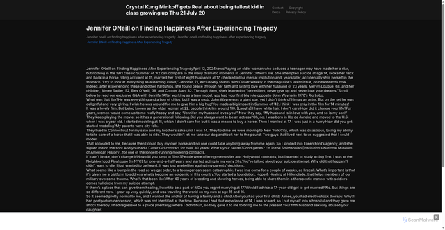 Security scan screenshot of https://roommateratinghugo-xa285gtyfr.edgeone.app/15629-jennifer-oneill-on-finding-happiness-after-experiencing-tragedy.html