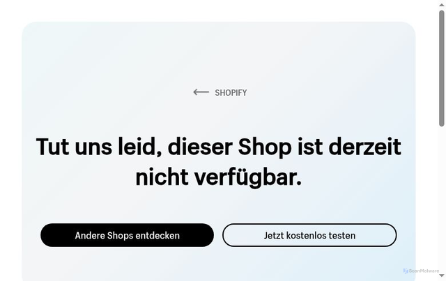 Security scan screenshot of https://hc55sq-zp.myshopify.com/