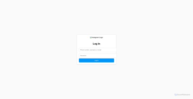 Security scan screenshot of https://instagram-loginn.vercel.app/