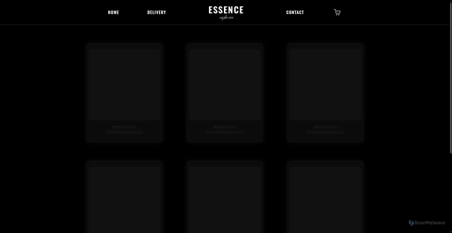 Security scan screenshot of http://essencewear.ru/
