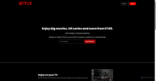 Security scan screenshot of http://www.netflix-clone-aniket.vercel.app/