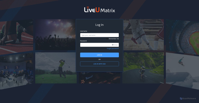 Security scan screenshot of https://matrix-legacy.liveu.tv