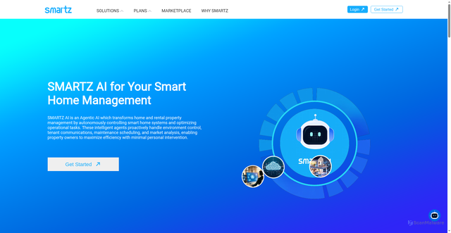 Security scan screenshot of https://smartz.cloud