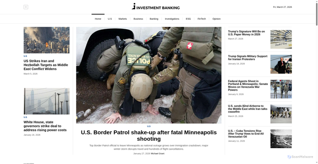 Security scan screenshot of https://investment-banking.org/