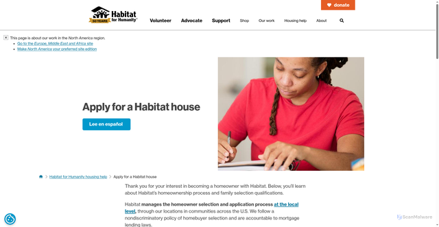 Security scan screenshot of https://www.habitat.org/housing-help/apply