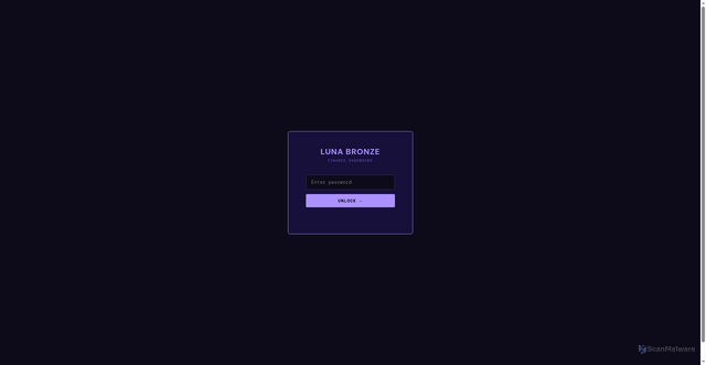 Security scan screenshot of https://lunabronze-cogs.pages.dev/