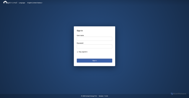Security scan screenshot of https://getmymail.co.uk