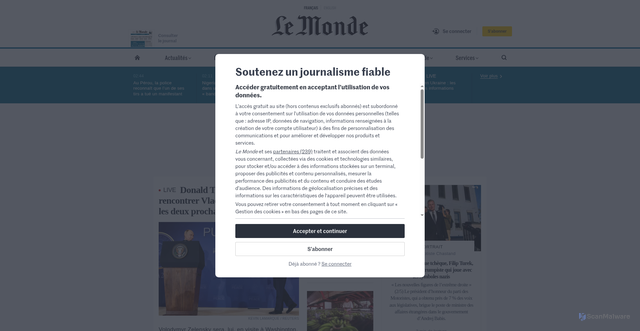 Security scan screenshot of https://fr-transit-prio.com/