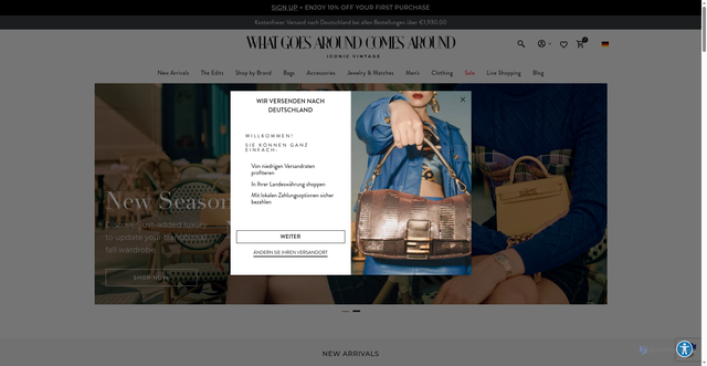 Security scan screenshot of https://whatgoesaroundnyc.com