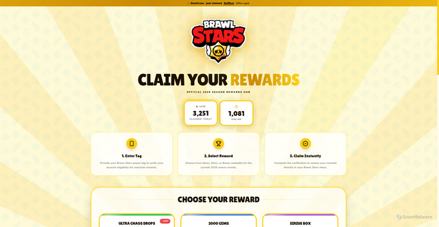 Security scan screenshot of https://brawlersmake.netlify.app/