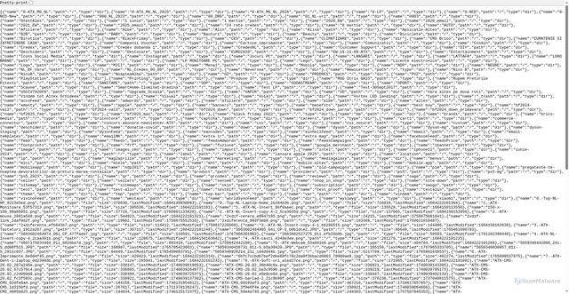 Security scan screenshot of https://lcdn.mediagalaxy.ro