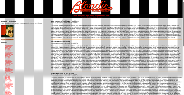 Security scan screenshot of http://archive.blondie.net/2006_03_01_blondie_chris_stein_archive.php