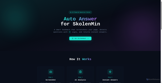 Security scan screenshot of https://skolenmin-helper-n92imgk09f.edgeone.app/
