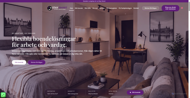 Security scan screenshot of https://staysmart.se