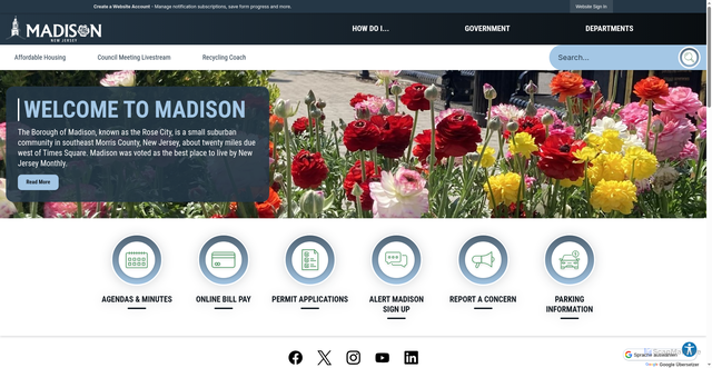 Security scan screenshot of https://www.rosenet.org/