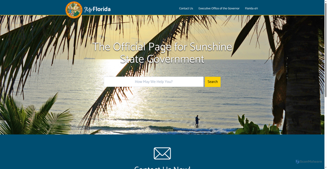 Security scan screenshot of https://www.myflorida.gov/