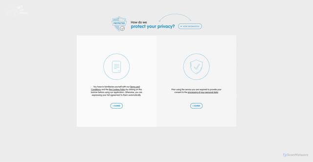 Security scan screenshot of https://www.myairbridge.com