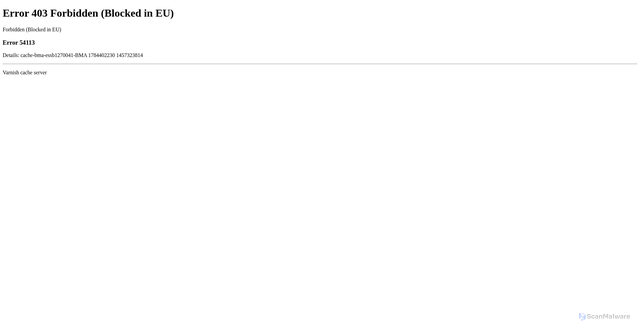 Security scan screenshot of https://user.goerie.com