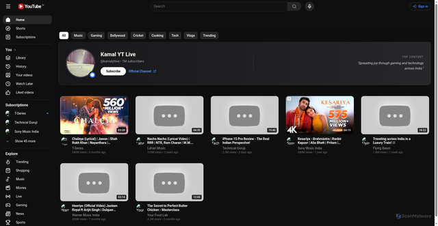 Security scan screenshot of https://emotional-gold-mbmlrmzphe-j3801veiyg.edgeone.app/