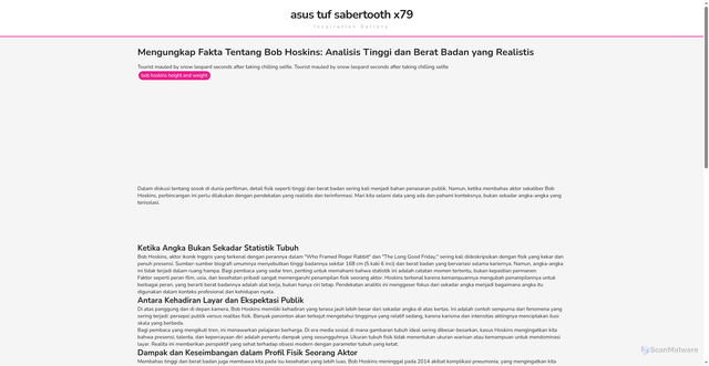 Security scan screenshot of https://terasinspiratifvision-dpjj88ku1r5n.edgeone.app/bob-hoskins-height-and-weight.html