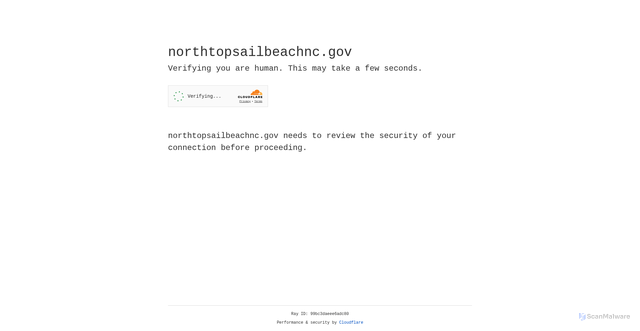 Security scan screenshot of https://northtopsailbeachnc.gov/