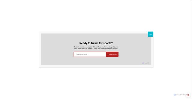 Security scan screenshot of https://itinerantfan.com/stadium-guide/loandepot-park/
