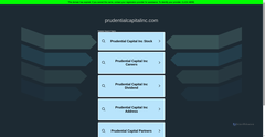 Screenshot of prudentialcapitalinc.com