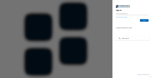 Security scan screenshot of https://support-copilot.casablanca.at/