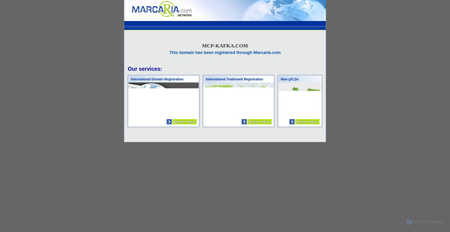 Security scan screenshot of http://mcp-kafka.com/