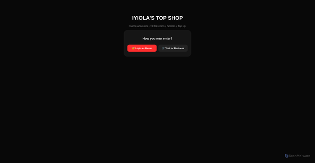 Security scan screenshot of https://iyiolashop-dp7roh6cyz4t.edgeone.dev/
