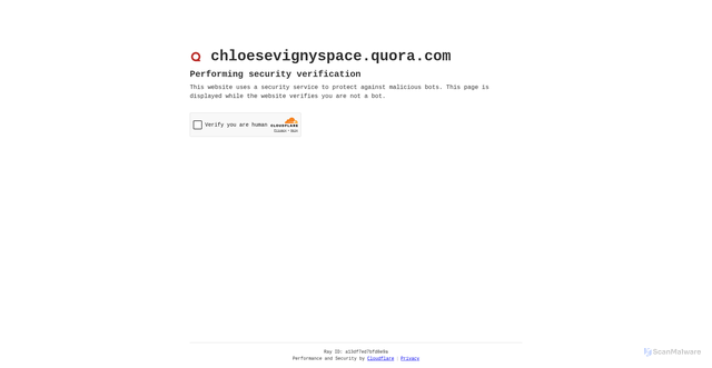 Security scan screenshot of https://chloesevignyspace.quora.com/https-www-quora-com-Who-is-Chlo%C3%AB-Sevigny-answer-Ac%C3%A4nixia-K%C3%A4urad%C3%A9n%C3%A2ka