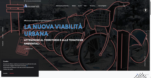 Security scan screenshot of https://assoservizi.net/