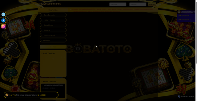 Security scan screenshot of https://geometry-lessons.world