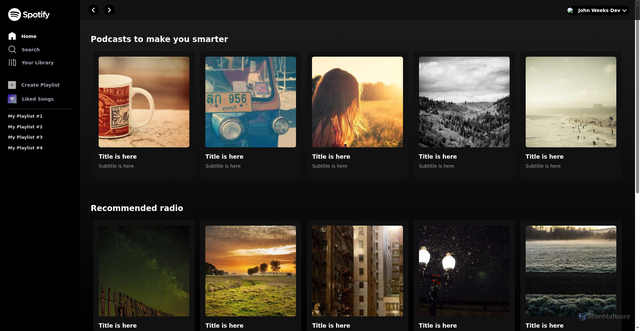 Security scan screenshot of http://www.spotify-clone-eta-nine.vercel.app/