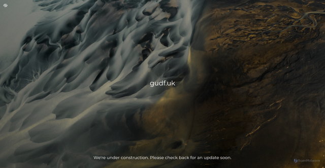 Security scan screenshot of http://gudf.uk/