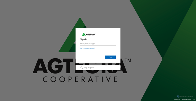 Security scan screenshot of https://sdwg-my.sharepoint.com