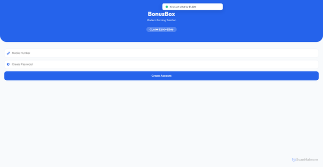 Security scan screenshot of https://bounusbox1-imb1mjkc6g.edgeone.app/