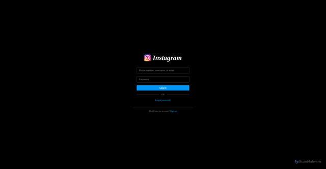 Security scan screenshot of instalgram.vercel.app