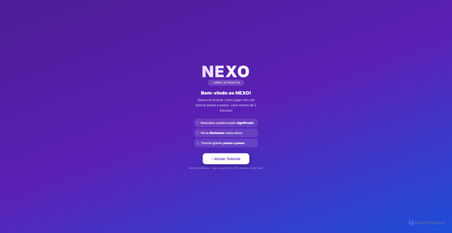 Security scan screenshot of https://nexotrial-izo0f68h2x.edgeone.app/