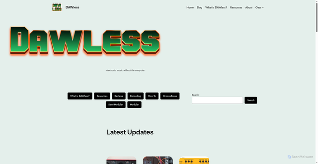 Security scan screenshot of https://dawless.uk