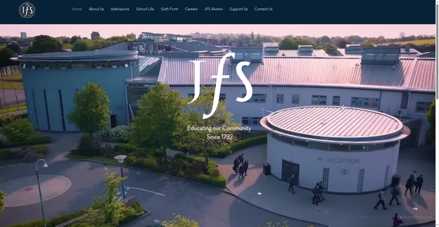 Security scan screenshot of https://www.jfs.brent.sch.uk/