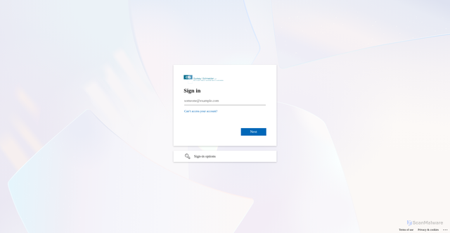 Security scan screenshot of https://gursey.sharepoint.com