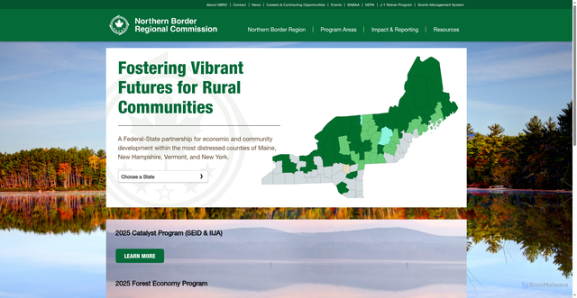 Security scan screenshot of https://www.nbrc.gov/