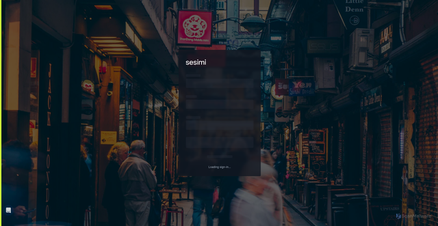 Security scan screenshot of https://sesimi.app