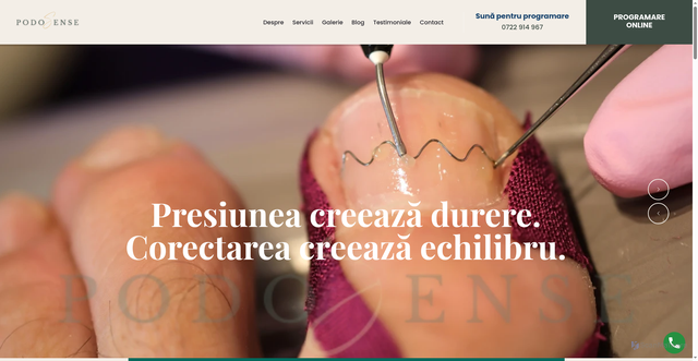 Security scan screenshot of https://pedichiuramedicalaploiesti.ro