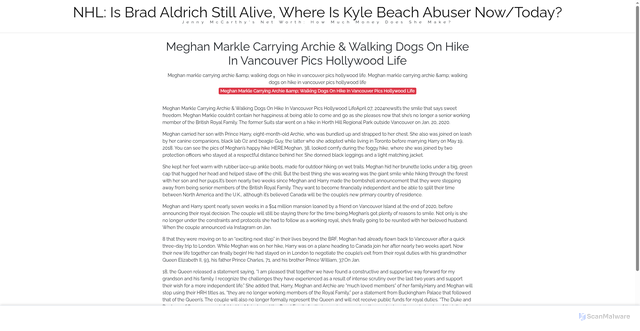 Security scan screenshot of https://slydetectiveblog-fyidxpb3lj.edgeone.app/3056-meghan-markle-carrying-archie-walking-dogs-on-hike-in-vancouver-pics-hollywood-life.html