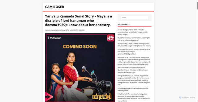 Security scan screenshot of https://resolima.pages.dev/posts/yarivalu-kannada-serial-story/